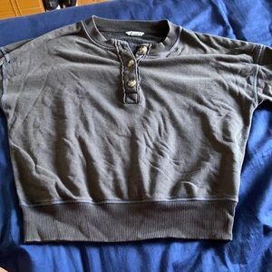 American Eagle henley sweater